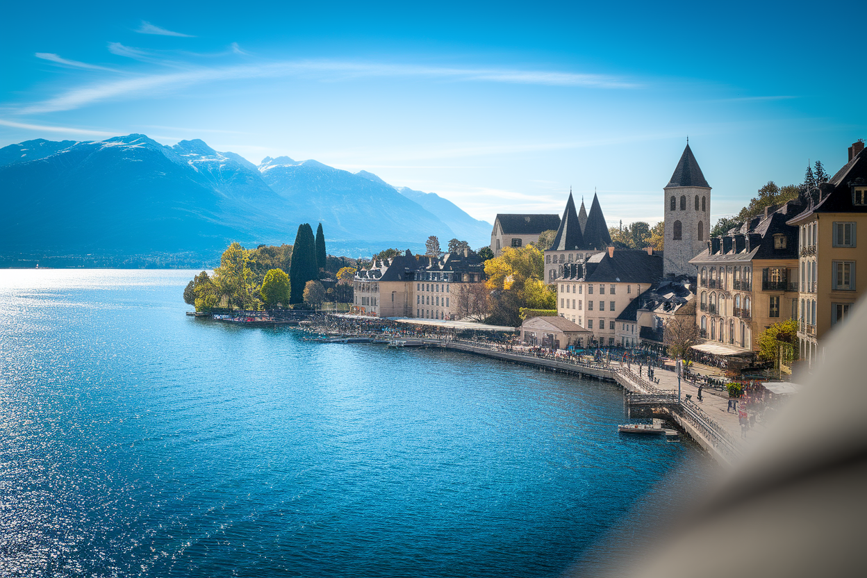 annecy-lac-bleu-montagnes-ville