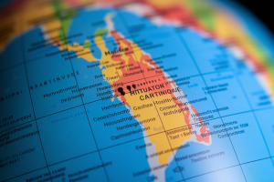 Martinique sur Carte du Monde : Plan de l&rsquo;île