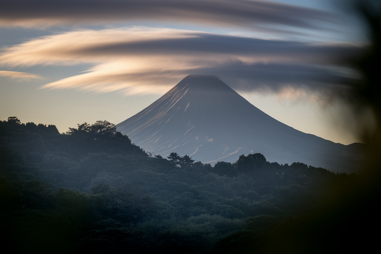volcan-japon-vegetation-nuages