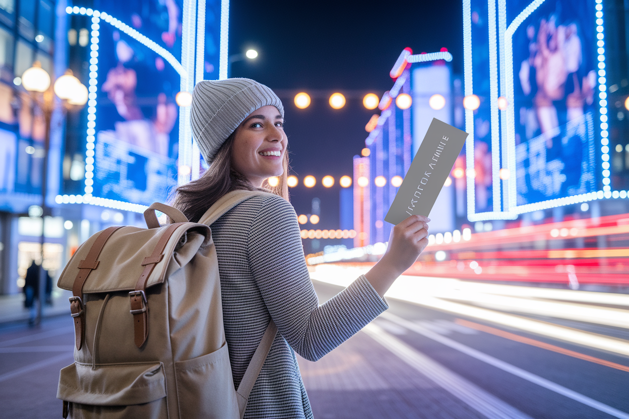 voyageur-dos-sacdos-ville-lumineuse-bon-flou