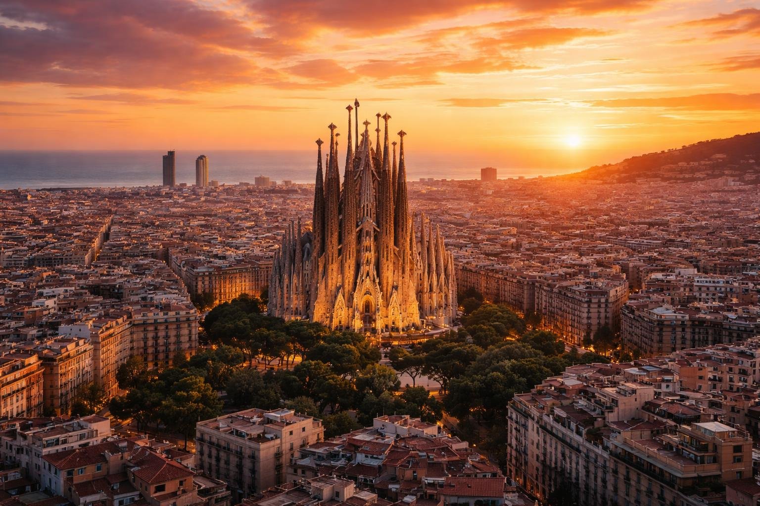 barcelone-sagrada-familia-coucher-soleil